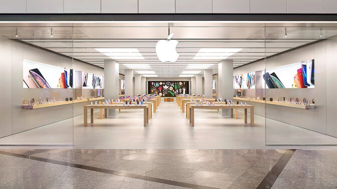 entrada tienda apple