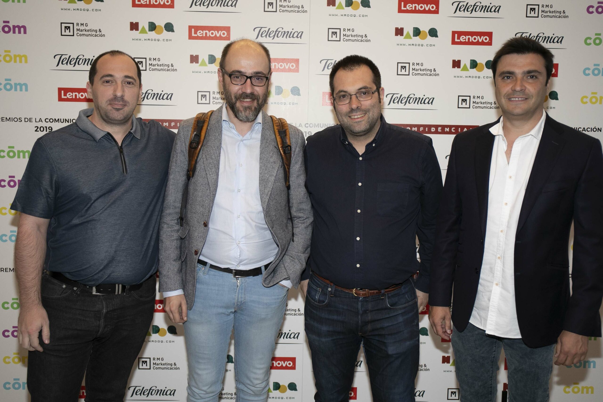 Fernando García, David Gómez y Álvaro Pastor (Sun Media)