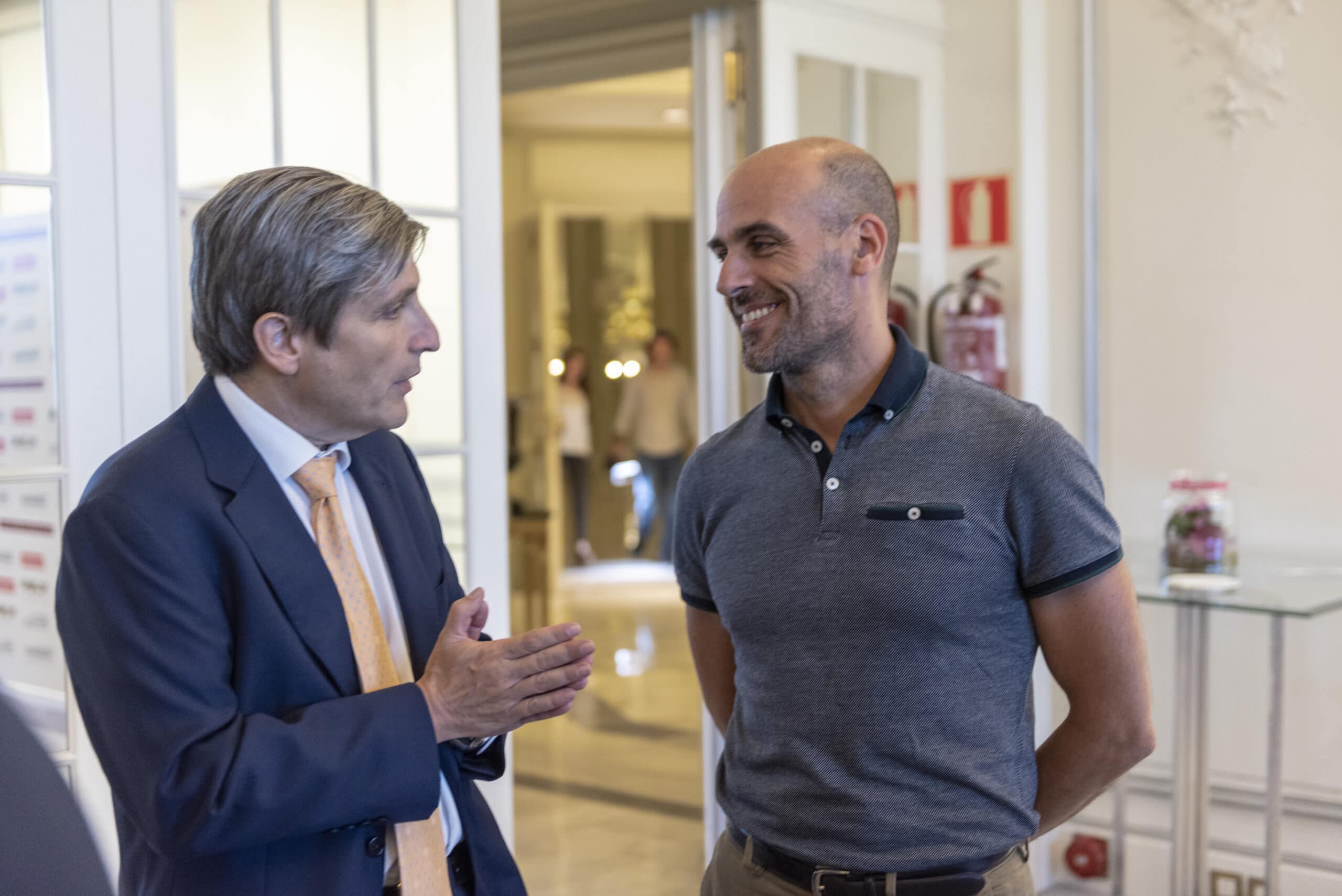 Gerardo Mariñas, CEO de GroupM; Mariano Silveyra, Presidente para Europa de Cabify.