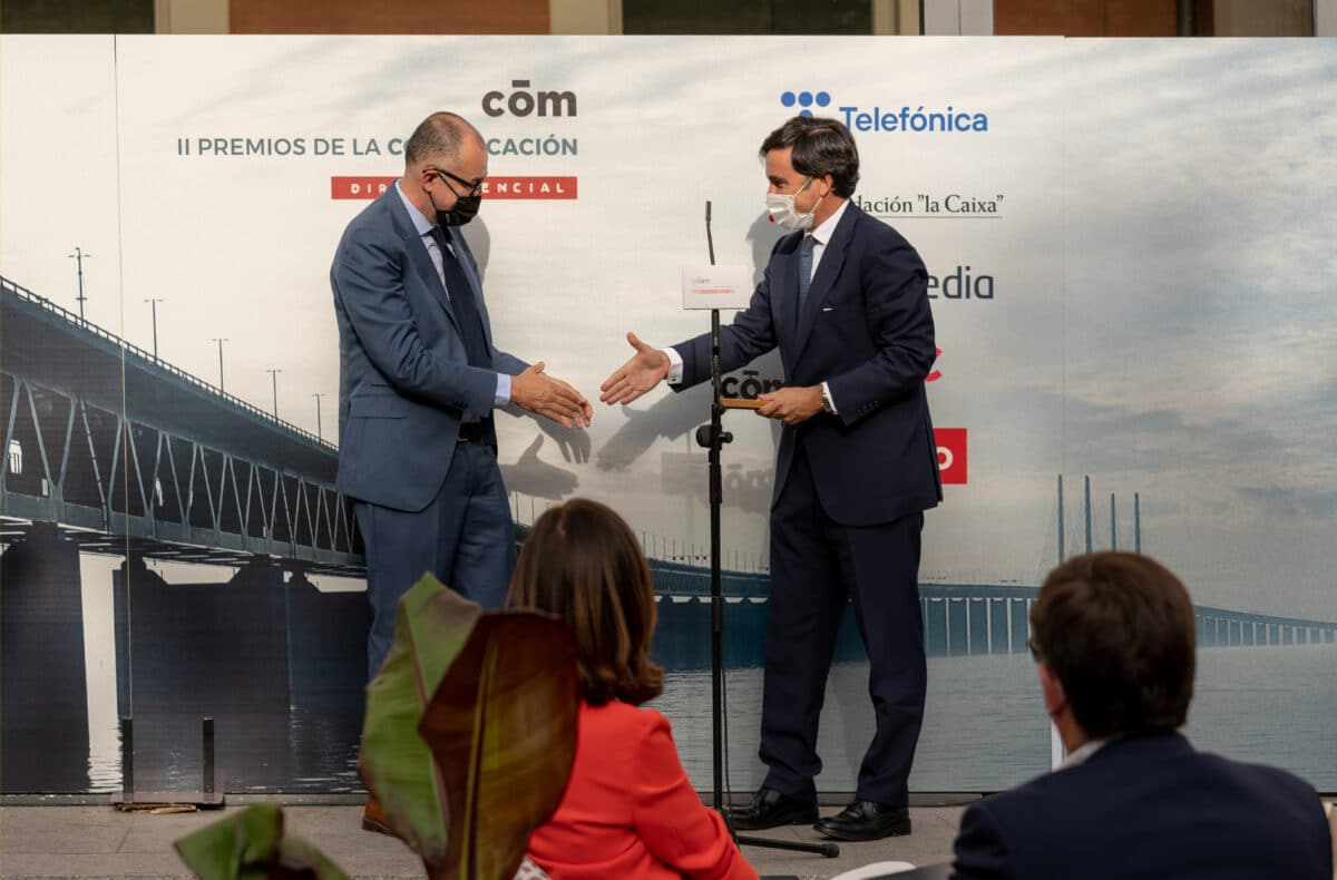 Andrés Rodríguez (SpainMedia) y Eduardo Sánchez Pérez (¡Hola!)