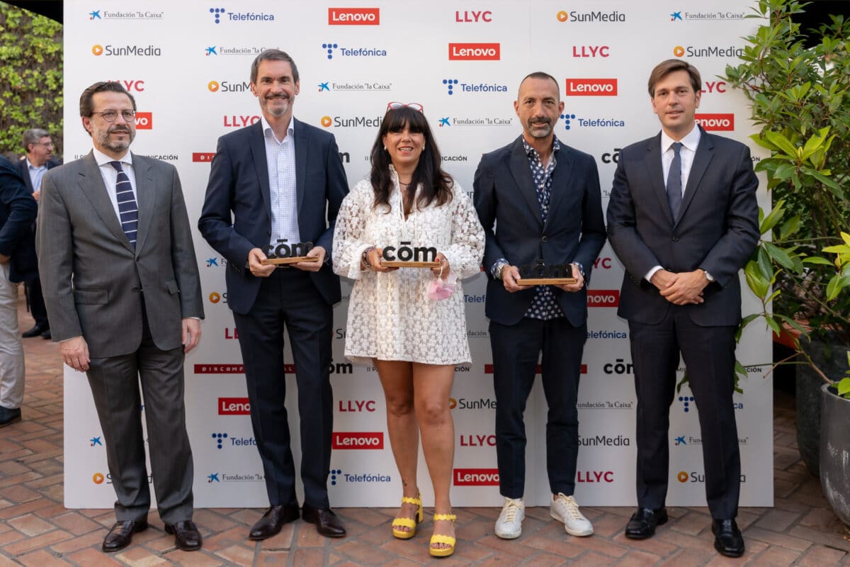Javier Fernández-Lasquetty (Comunidad de Madrid), José Carlos Gutiérrez (La FEDE), Ludi García (ADECEC), Germán Silva (ACT) y Julen Ariza (DIRCOMFIDENCIAL)