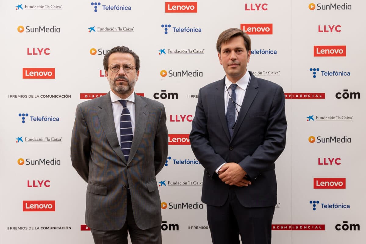 Javier Fernández-Lasquetty (Comunidad de Madrid) y Julen Ariza (DIRCOMFIDENCIAL)