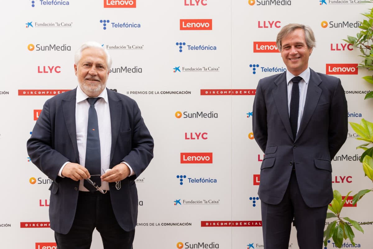 Julio Ariza (El Toro TV) y Antonio González Terol (Partido Popular).