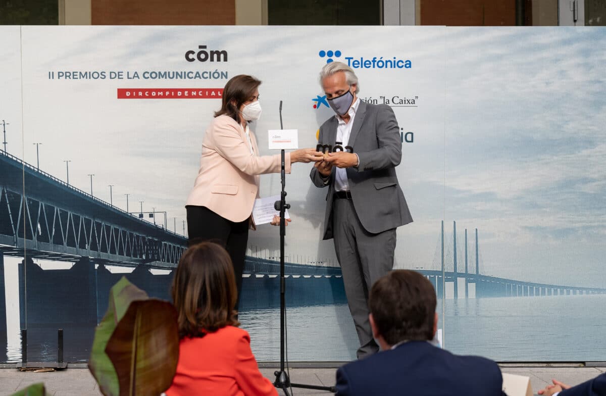María Luisa Martínez (Caixabank) y Fede Segarra (Damm)