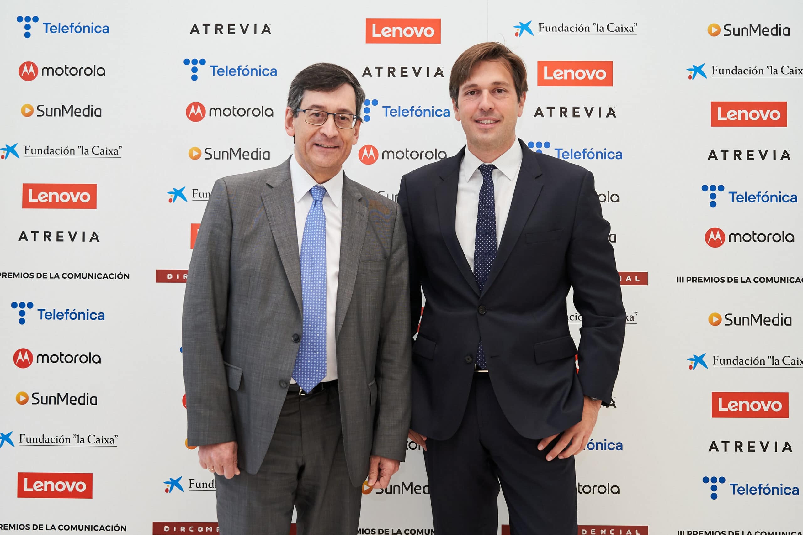 Arturo Pinedo (LLYC) y Julen Ariza (DIRCOMFIDENCIAL)
