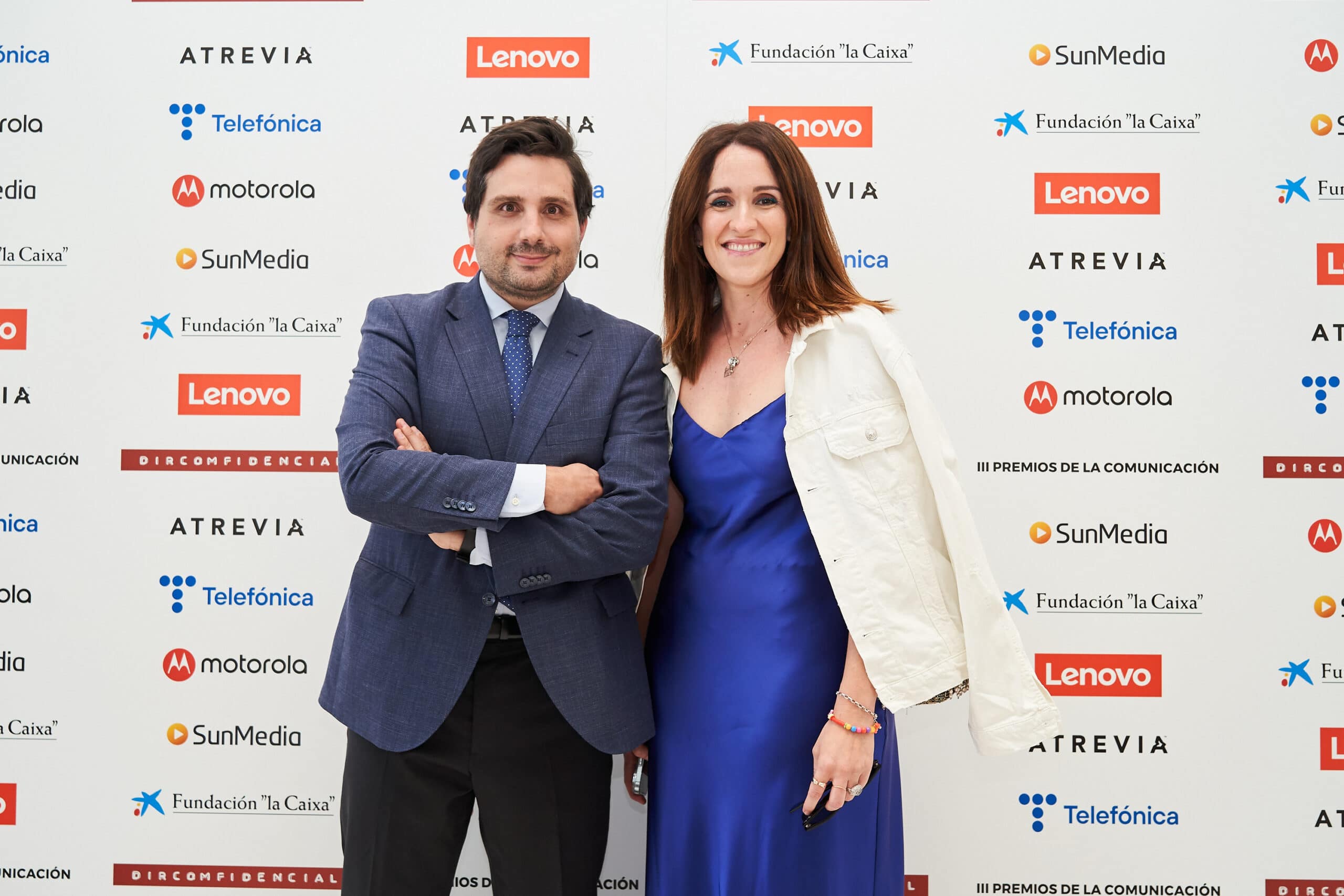 Pablo Arjona (DIRCOMFIDENCIAL) y Elena Losa (BE A LION)