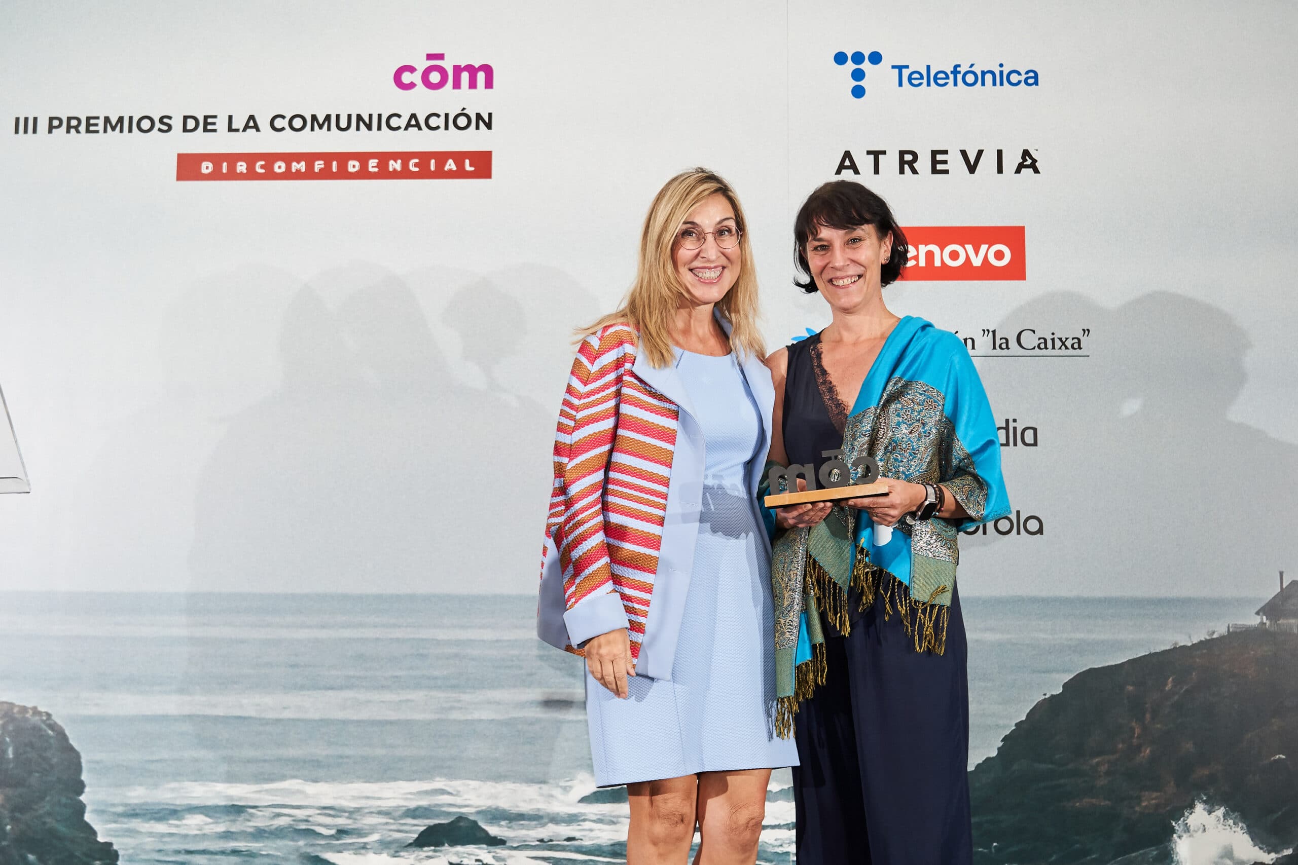 Núria Vilanova (Atrevia) y Celeste López (La Vanguardia)