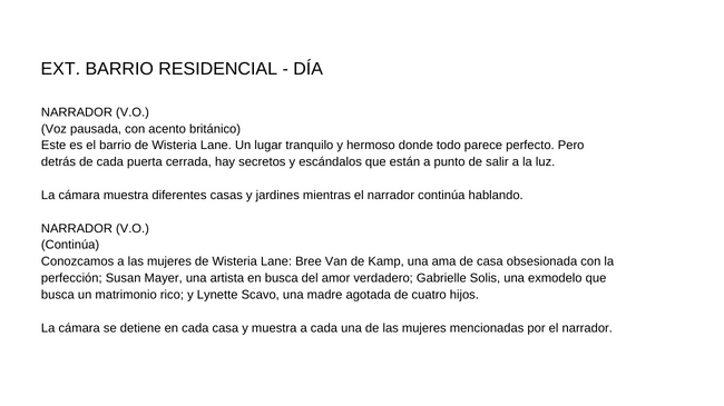 Ejemplo voz en off guión