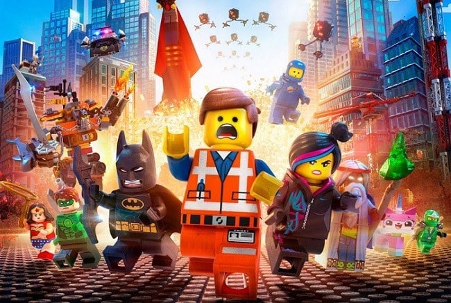la lego película branded content