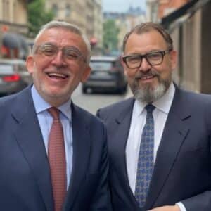 Alfonso López (RetiEspaña) y Morten Rud Pedersen
