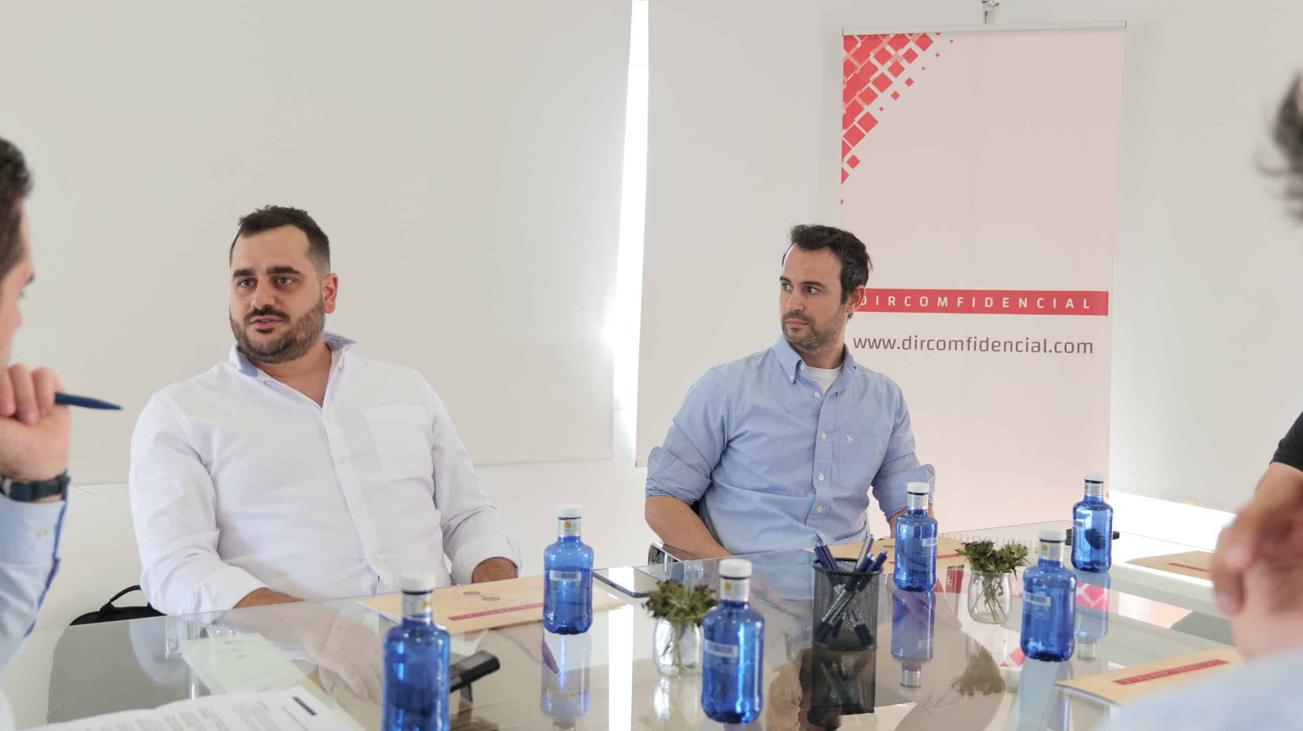 Carlos Serrano (izquierda) y Armando Hueso