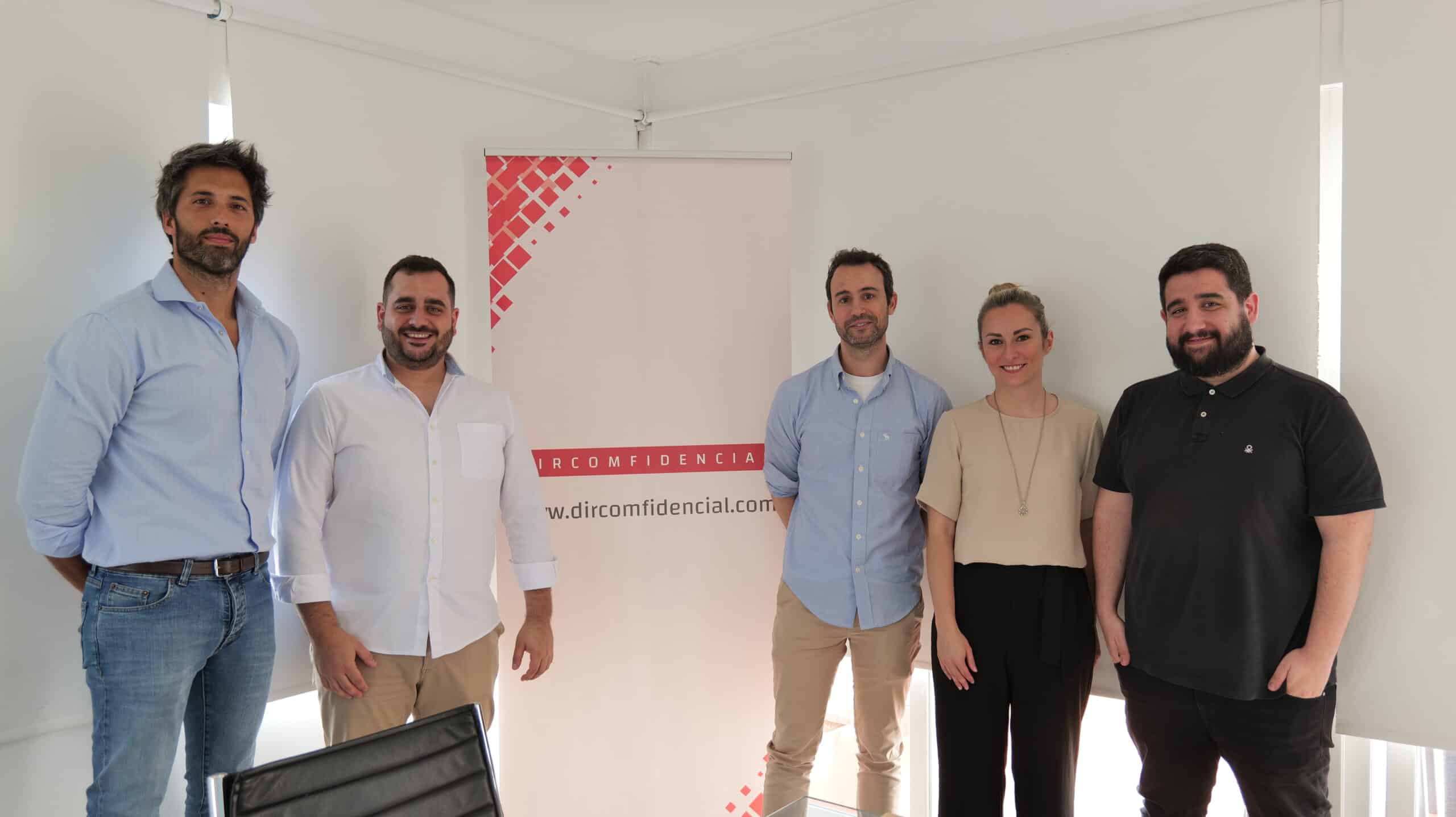 De izquierda a derecha: Eduardo Rico, Carlos Serrano, Armando Hueso, Sara Saffioti y Julio Pomar.