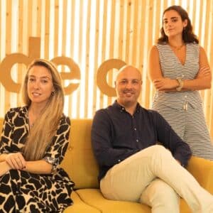 Natalia Pla, Curro Palma y Candela López.