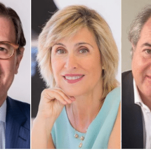 José Antonio llorente, Nuria Vilanova y Javier Curtichs. Ranking de facturación de las consultoras de comunicación