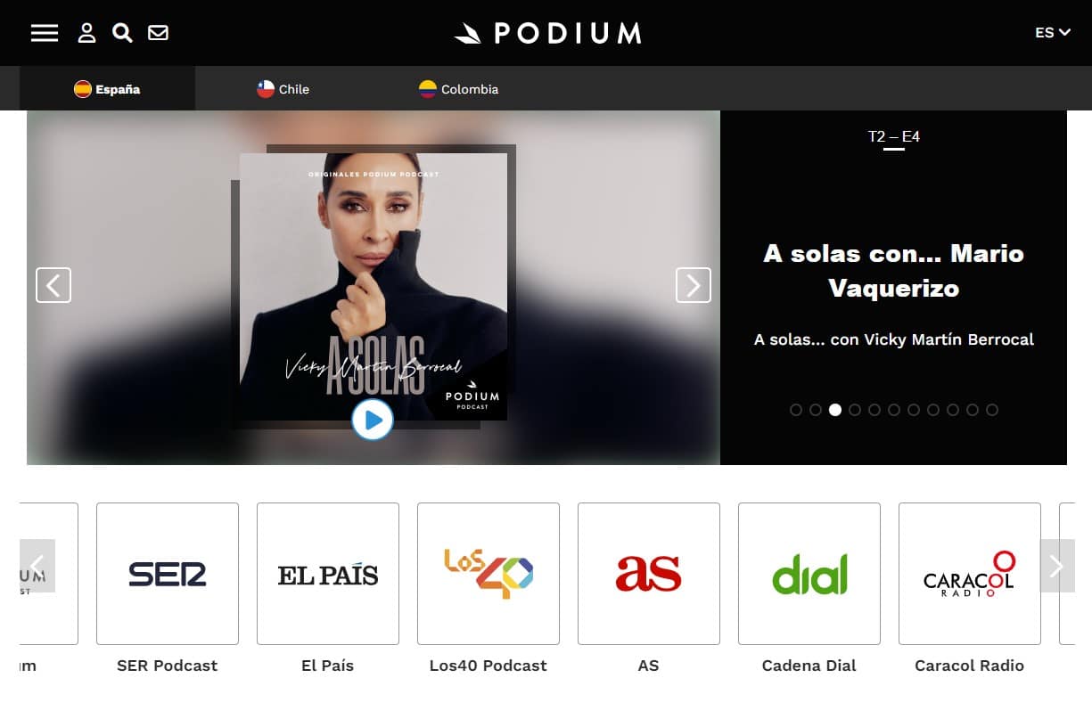 Podium podcast
