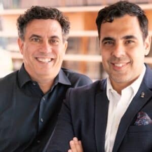 Sebas Muriel y Abel Jaime.