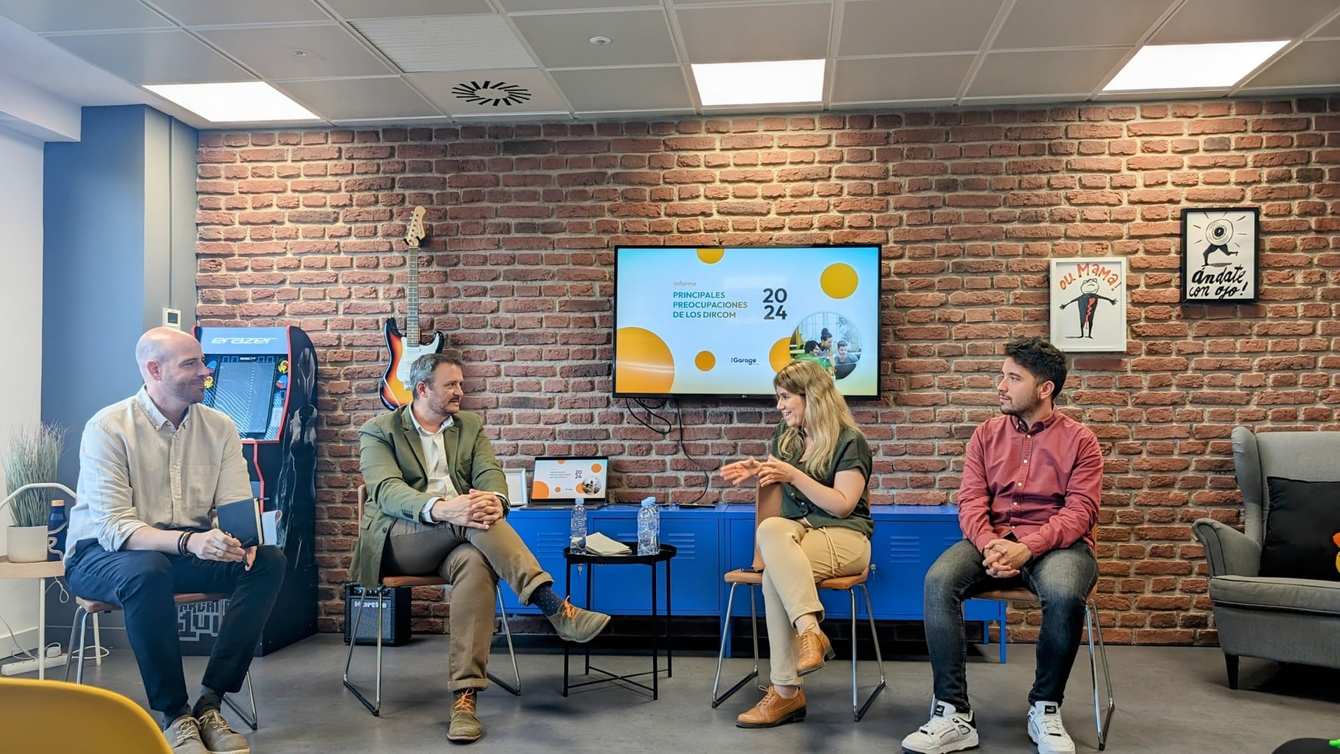 Mario Jiménez (theGarage), Nacho Rodríguez Velasco (ING España y Portugal), Belén Rodríguez, (Shein) y Óscar Fernández (Civitatis).