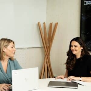 Natalia Sánchez y Raquel Capellas (Weber Shandwick)