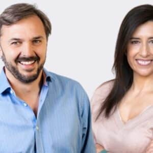 Oscar Dorda y Cristina Barbosa