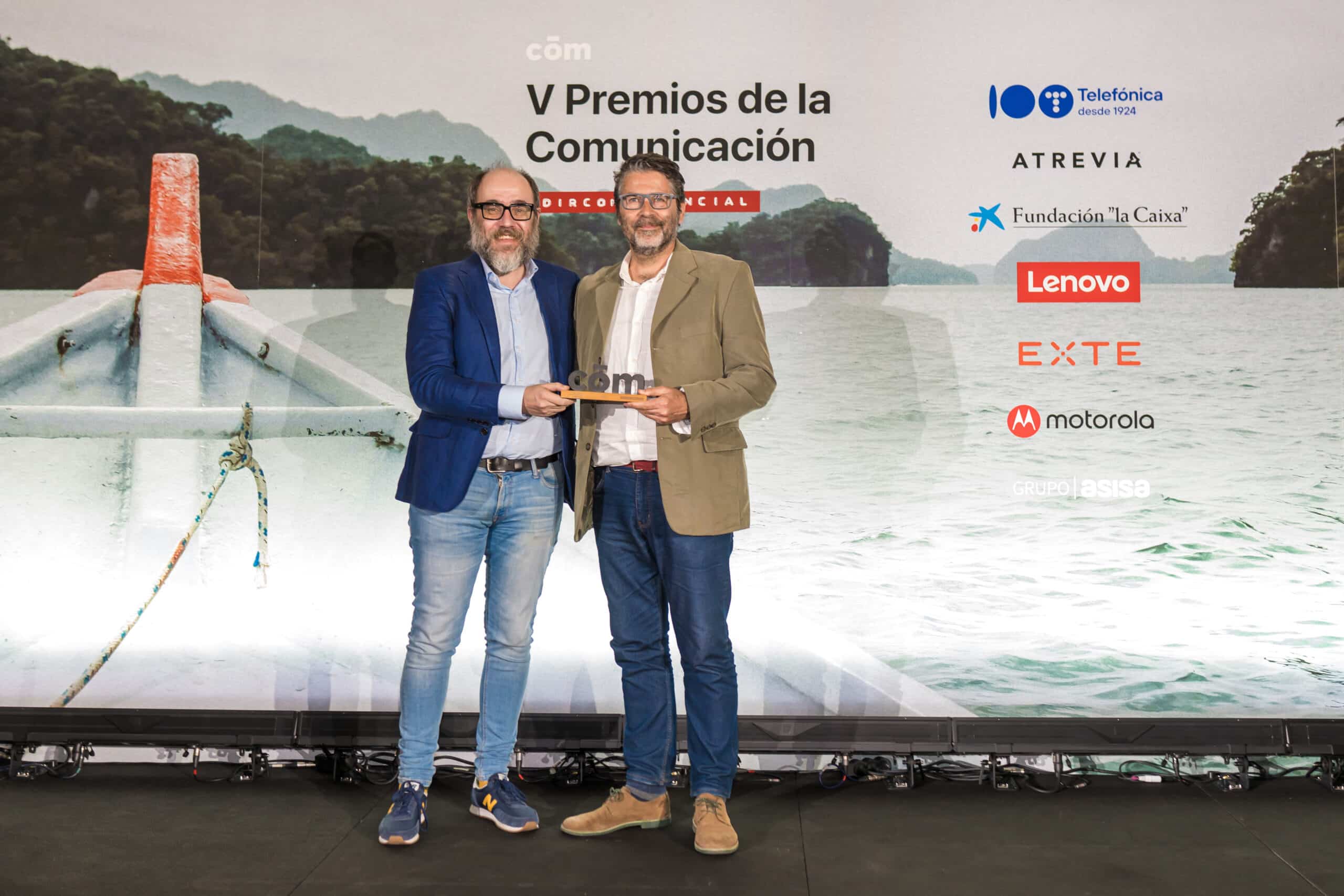 David Gómez (EXTE) y Juan Ignacio Solera (iVoox)