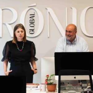 Cristina Farrés y Xavier Salvador.
