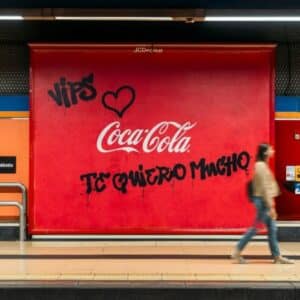 Vips le declara su amor a Coca-Cola interviniendo sus anuncios
