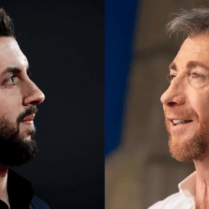 David Broncano (izquierda) y Pablo Motos