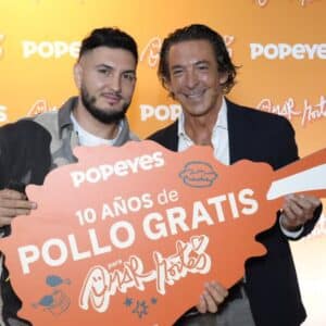 Popeyes se une a Omar Montes para acercar su pollo crujiente a todos los españoles