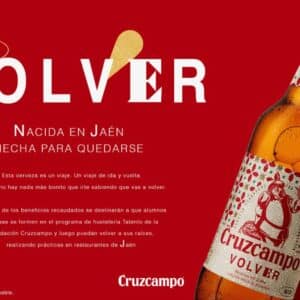 Cruzcampo Volver, una cerveza de Navidad con fin social