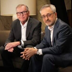 Omnicom IPG - John Wren y Philippe Krakowsky