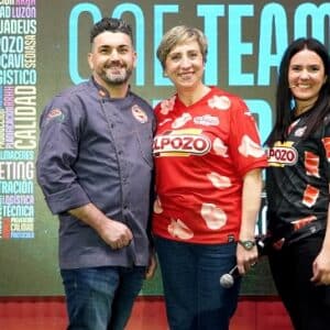 Almudena Mula, María Sánchez y Javier Caballero - elpozo