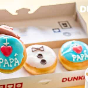 “Que se note lo que quieres”, nueva campaña de Dunkin' para el Día del Padre
