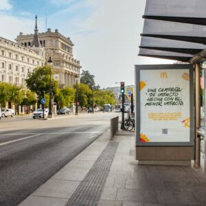 McDonald’s España presenta su informe de impacto positivo reutilizando materiales publicitarios
