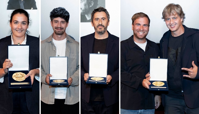 Adriana Domínguez, Sergio García, Rafa Antón, Patrick Sievers e Ignasi Prieto.