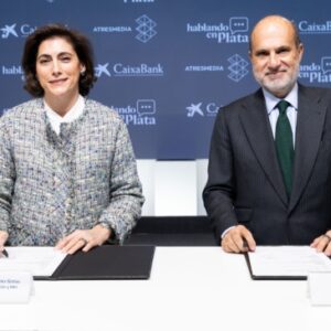 María Luisa Martínez Gistau y Javier Bardají - Caixabank - Atresmedia