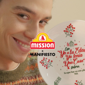 Mission crea una “vajilla antisobras” para acabar con los comentarios incomodos en nuestras mesas
