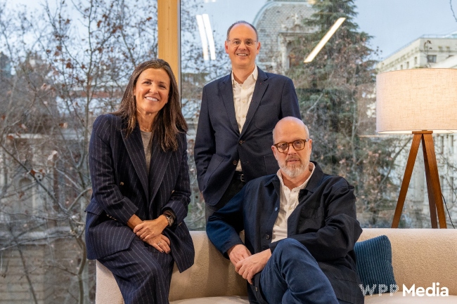 Cristina Rey, Michael Karg y Alberto Knapp - WPP Media