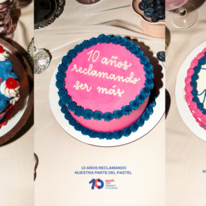 Más Mujeres Creativas reclama su parte del pastel por su décimo aniversario